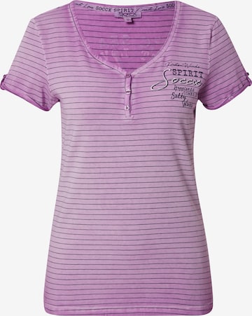 Soccx Shirt in Purple: front