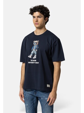 19V69 ITALIA T-Shirt 'Tamaro Bear' in Blau
