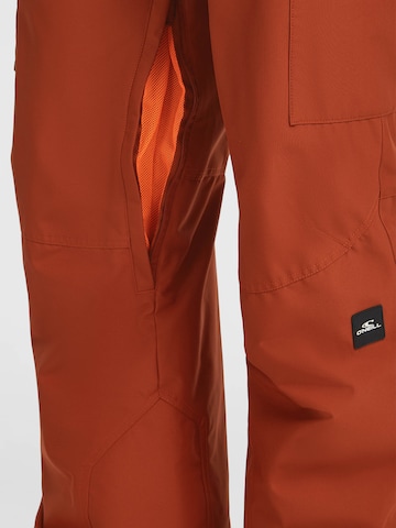 O'NEILL Loosefit Outdoorové kalhoty – červená