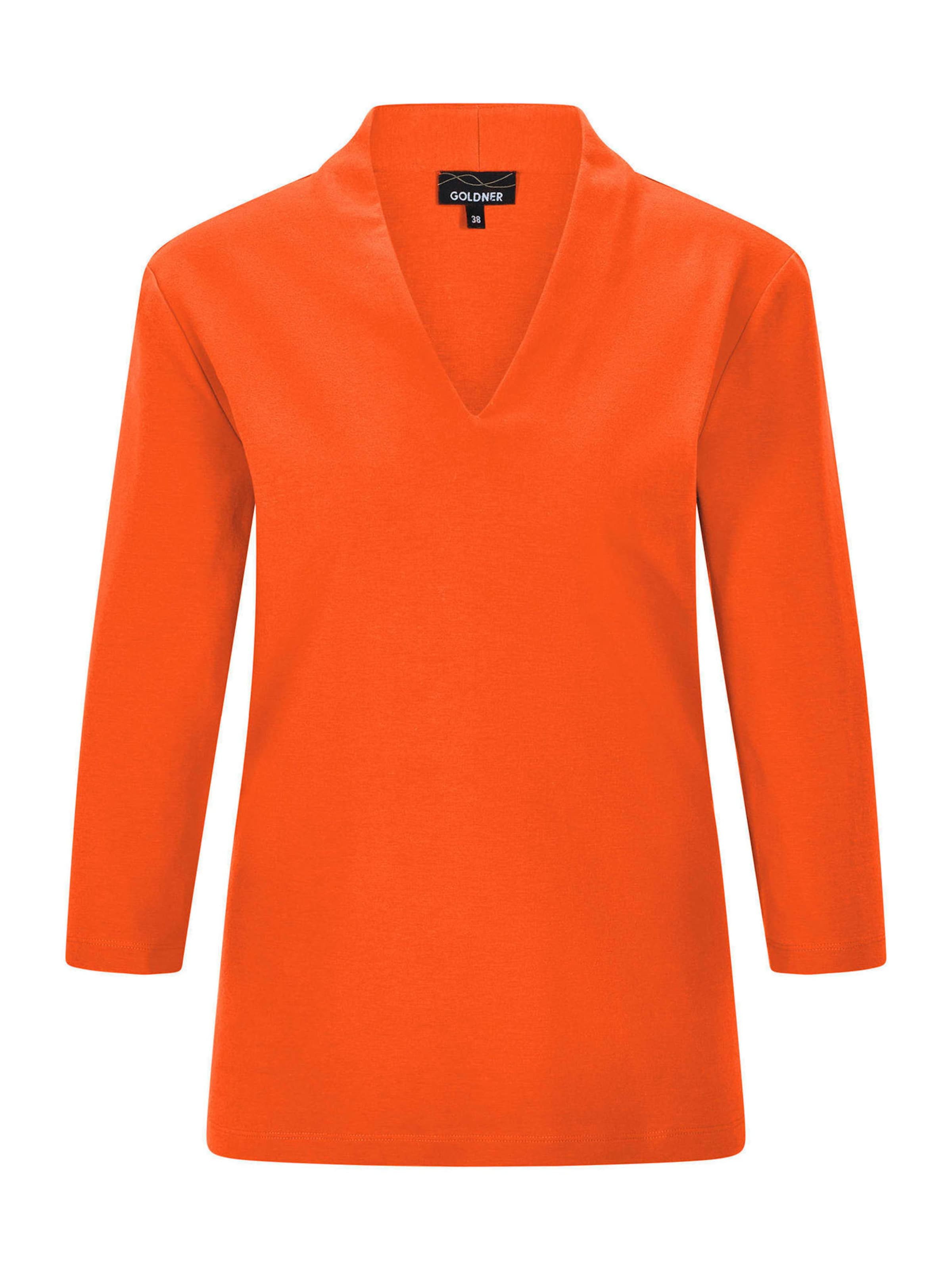 Goldner Shirt in Oranje: voorkant