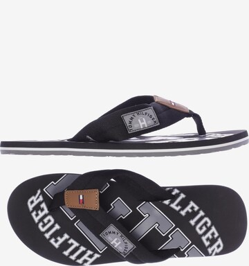 TOMMY HILFIGER Sandals & Slippers in 42 in Black: front