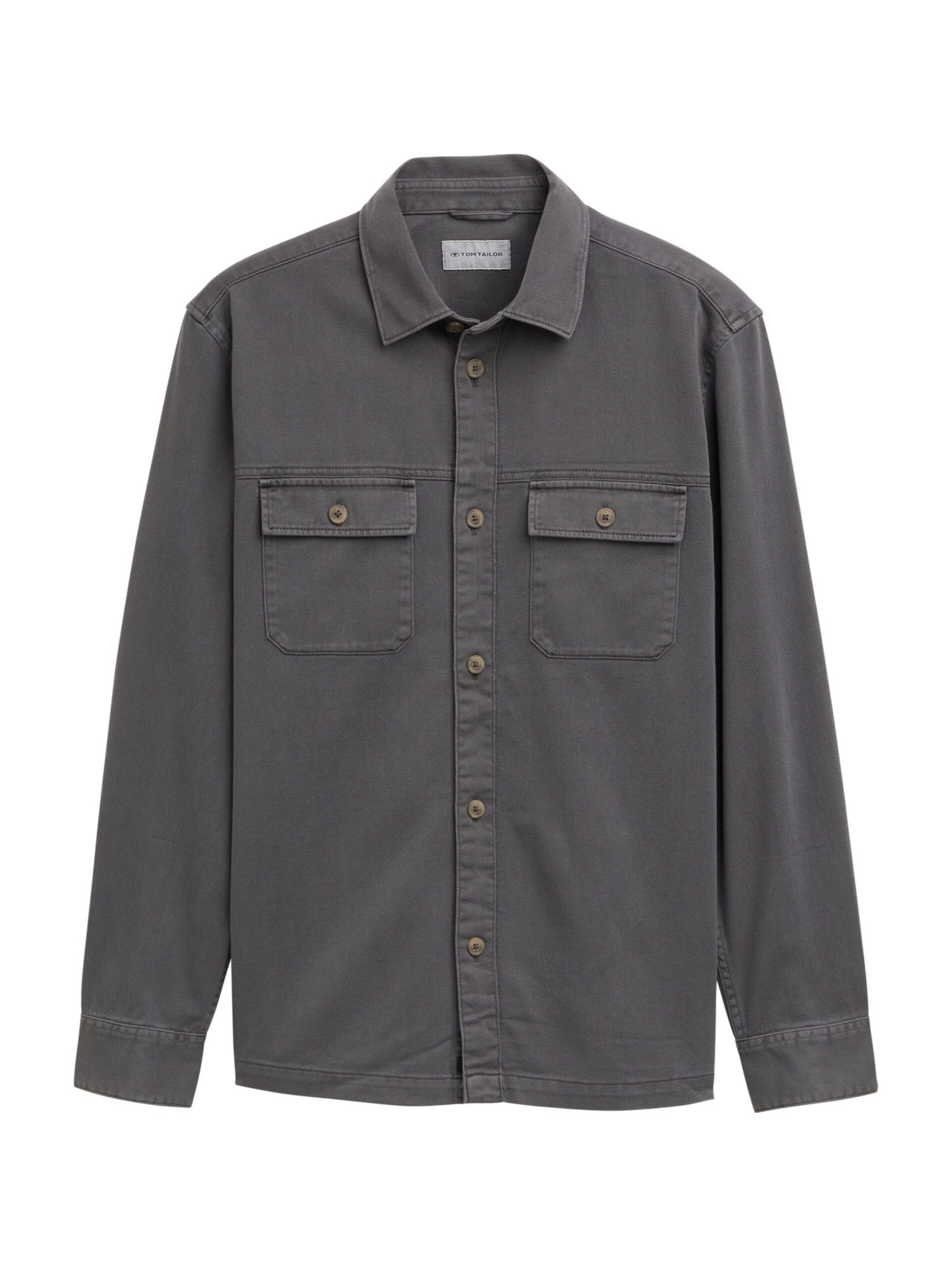 TOM TAILOR Jacke in Grau: Vorderseite