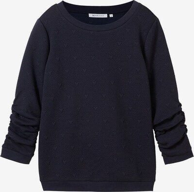 TOM TAILOR Sweatshirt in dunkelblau, Produktansicht