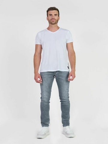 Le Temps Des Cerises Slimfit Jeans in Grijs