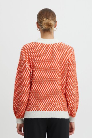 ICHI Strickpullover 'Kamara' in Rot