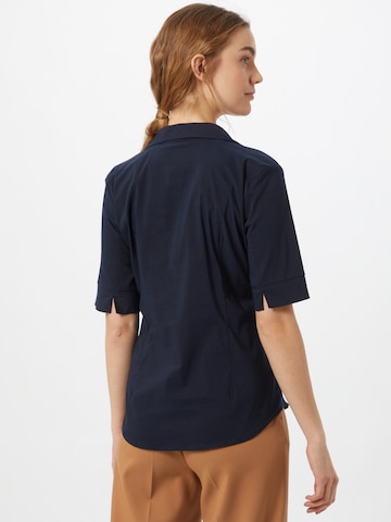 MORE & MORE Bluse in Blau