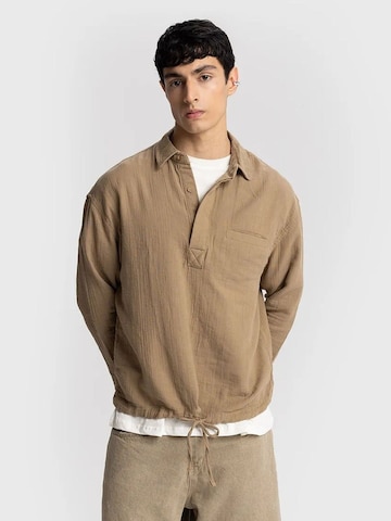 Giesto Shirt 'Hemden' in Beige: voorkant