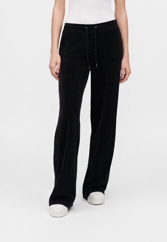 GUESS JEANS Loosefit Bukser i sort: forside