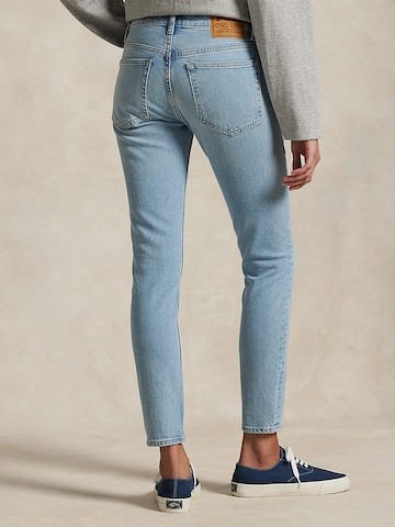 Polo Ralph Lauren Слим Джинсы в Синий