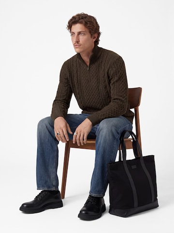 JACK & JONES Kampsun 'JPRBlucallum', värv pruun