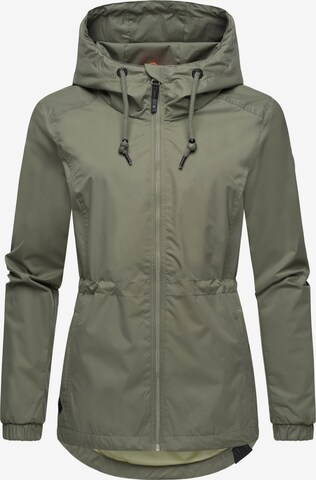 Veste outdoor 'Danka' Ragwear en vert : devant