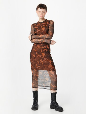 HUGO Dress 'Nasusi' in Orange: front