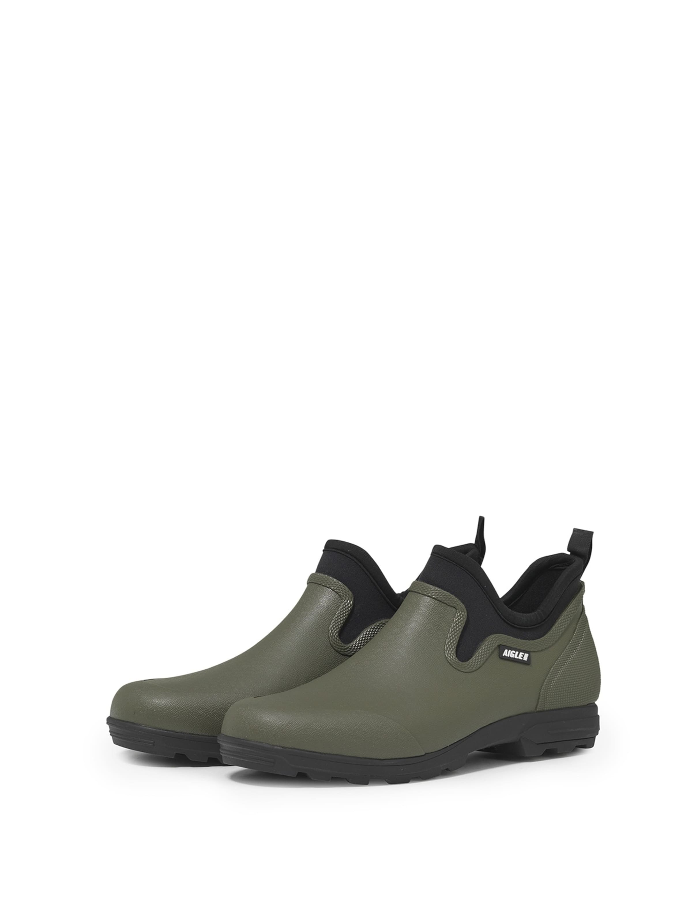 AIGLE - Bota de borracha 'Lessfor Plus' em verde: frente