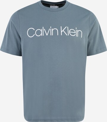 Calvin Klein Big & Tall Tričko – šedá: přední strana
