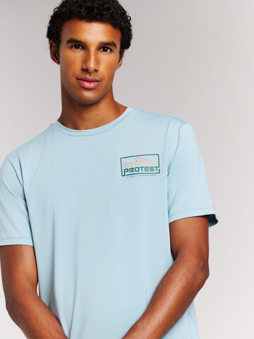 PROTEST Performance Shirt 'PRTDonald' in Blue