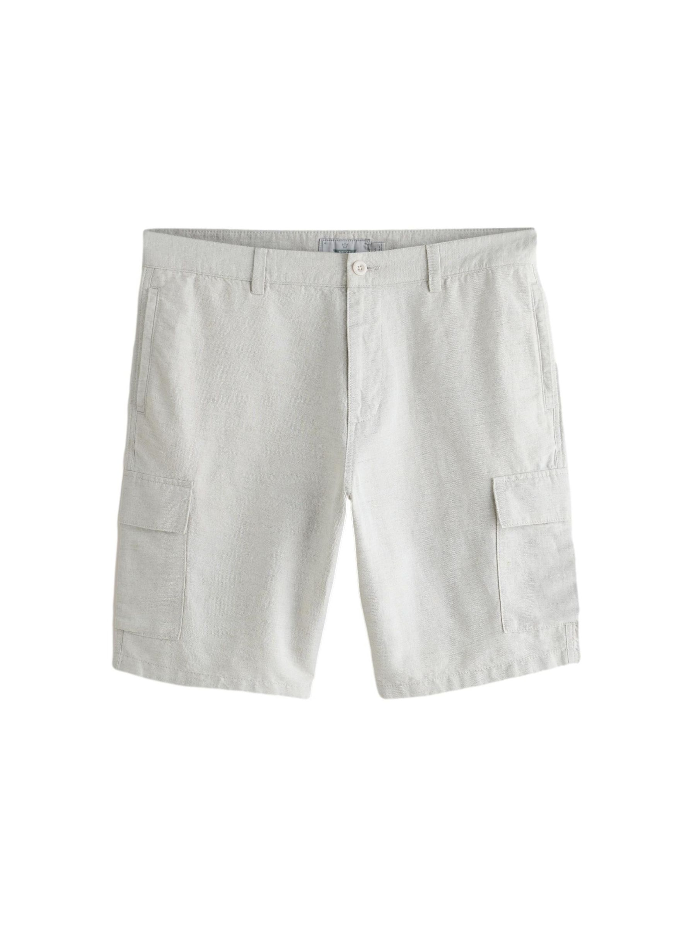 Next Regular Cargobroek in Beige: voorkant