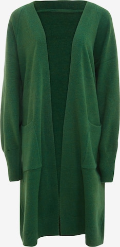 Tanuna Knit Cardigan in Green: front