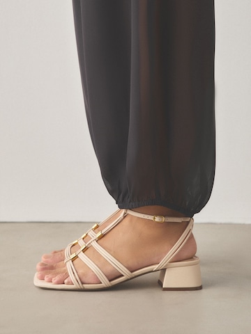 Next Remienkové sandále 'Forever Comfort' - Hnedá