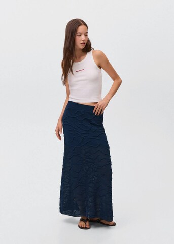 MANGO TEEN Skirt 'Tana' in Blue