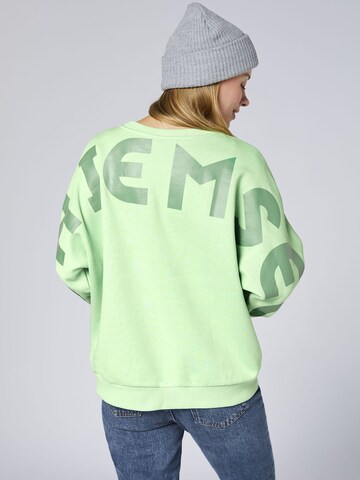 CHIEMSEE Sweatshirt in Green