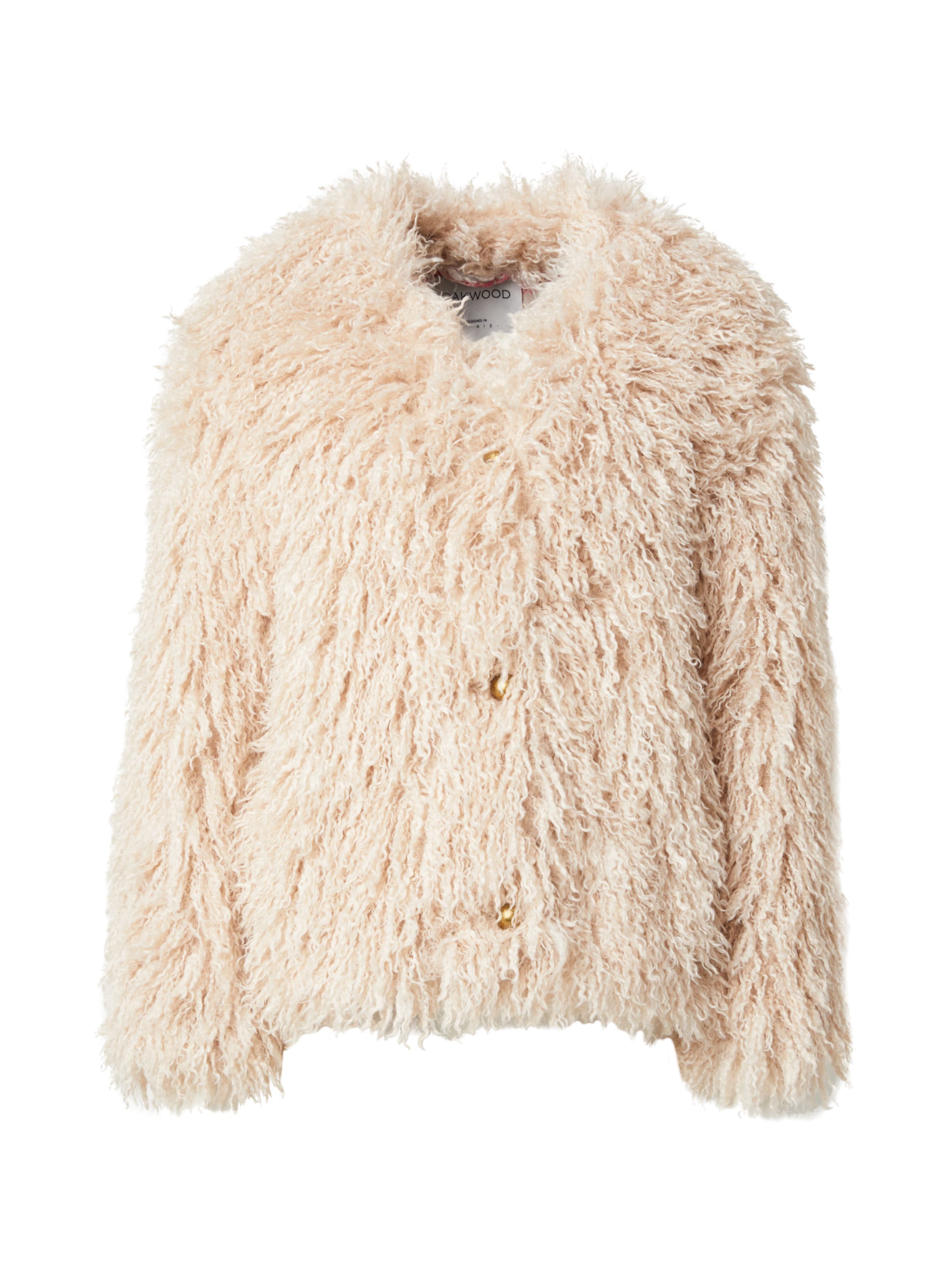 OAKWOOD Átmeneti dzseki - bézs: elől