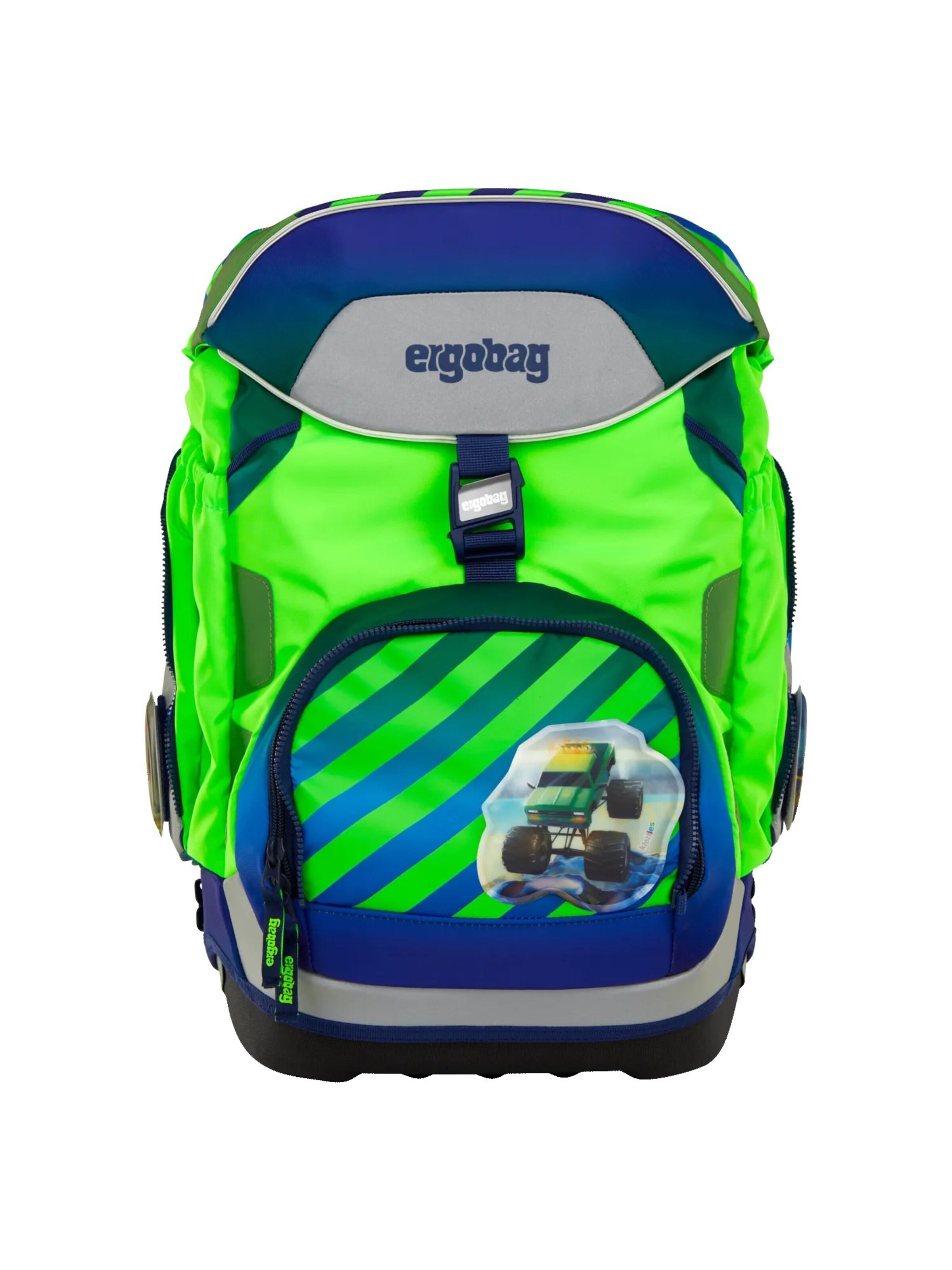 ergobag Backpack 'Schulranzen-Set pack Set' in Blue