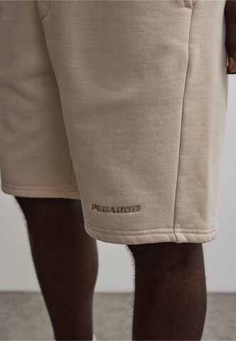 Regular Pantalon Pegador en beige