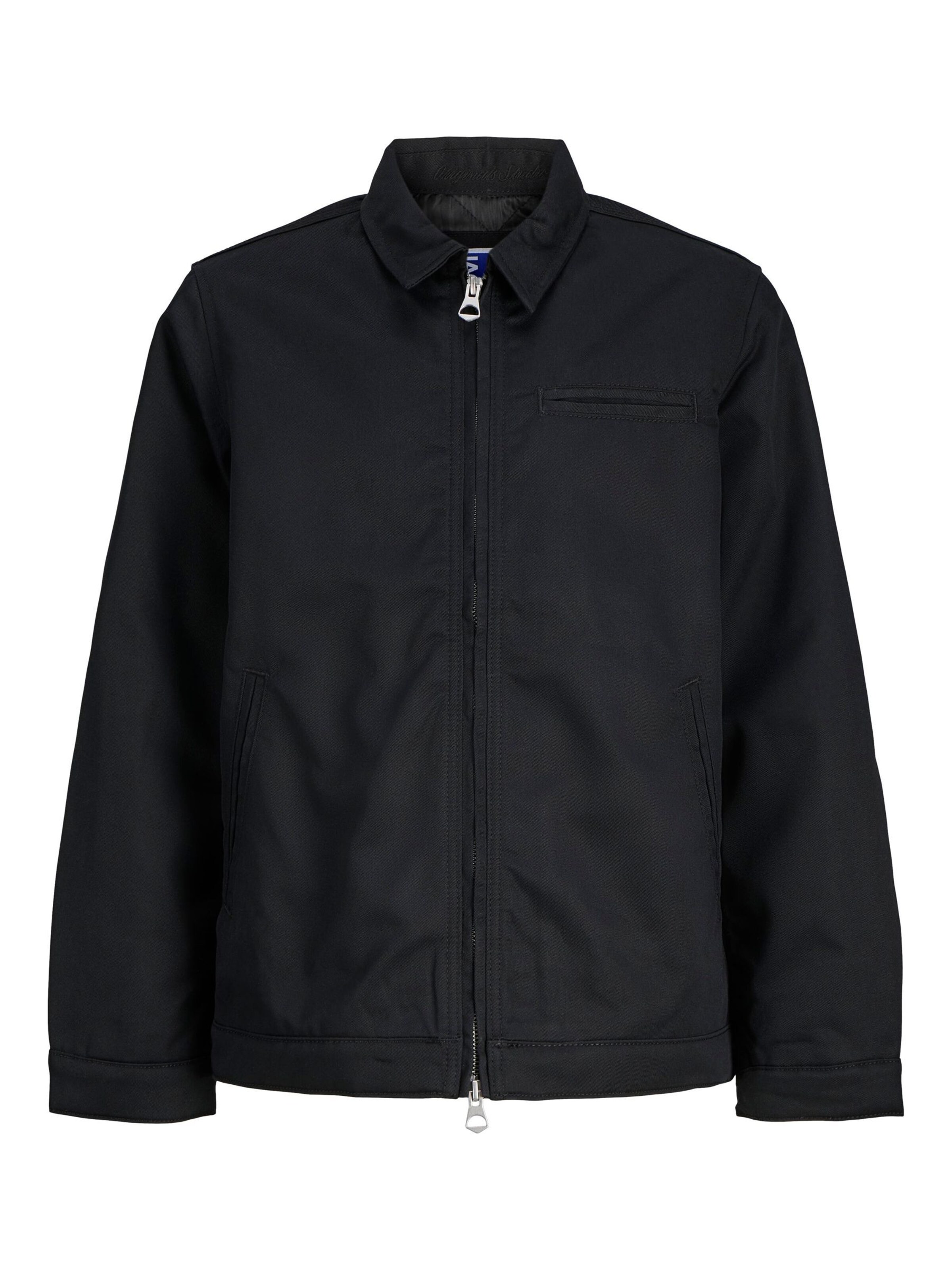 Jack & Jones Junior Between-Season Jacket in Black: front