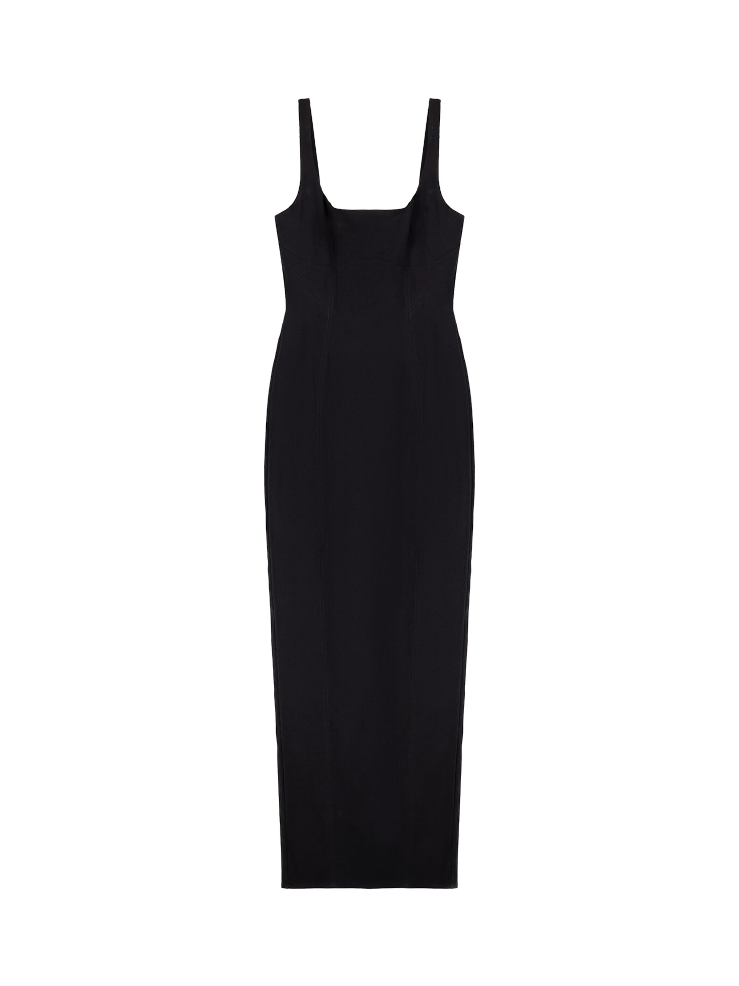 Bershka Dress in Black: front