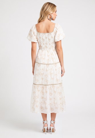 faina Dress in White