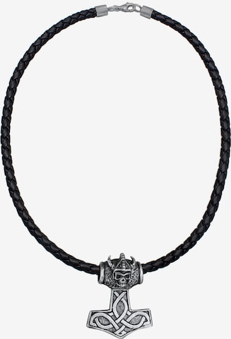KUZZOI Necklace 'Hammer' in Silver: front