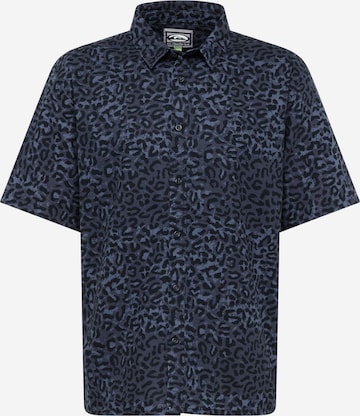 QUIKSILVER - Ajuste regular Camisa funcional en azul: frente