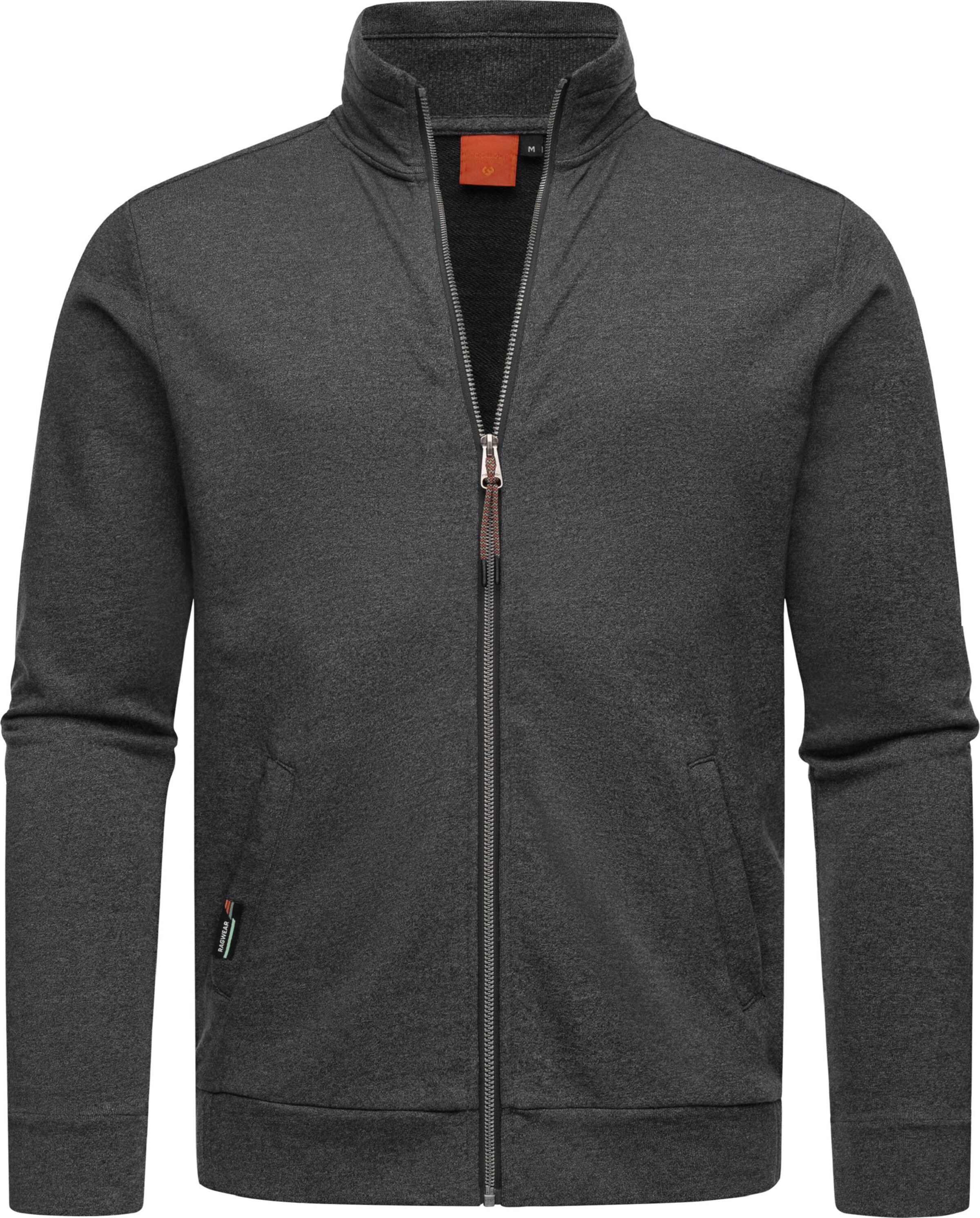 Ragwear Tepláková bunda 'Miet' - Sivá: predná strana