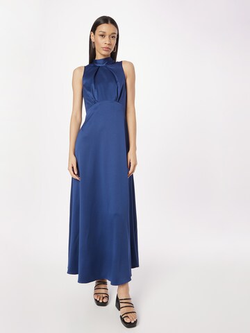 Closet London Evening Dress in Blue: front