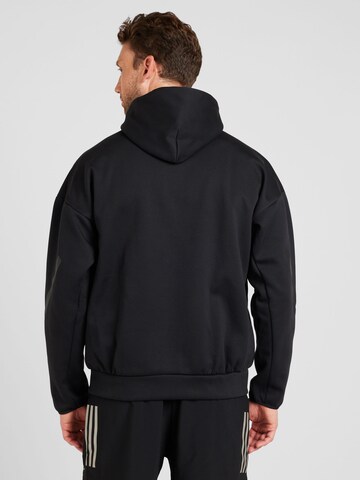 ADIDAS SPORTSWEAR Athletic Sweatshirt 'Z.N.E.' in Black