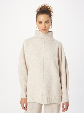 Warehouse Sweater in Beige: front