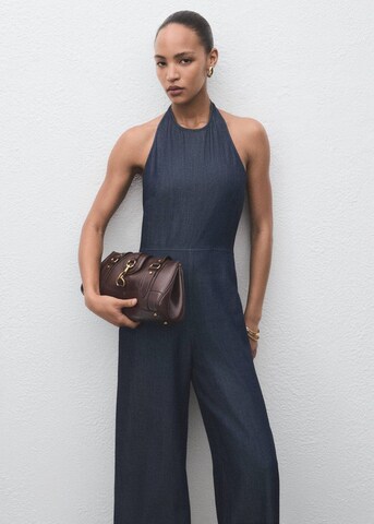 MANGO Jumpsuit 'Lua' in Blue: front