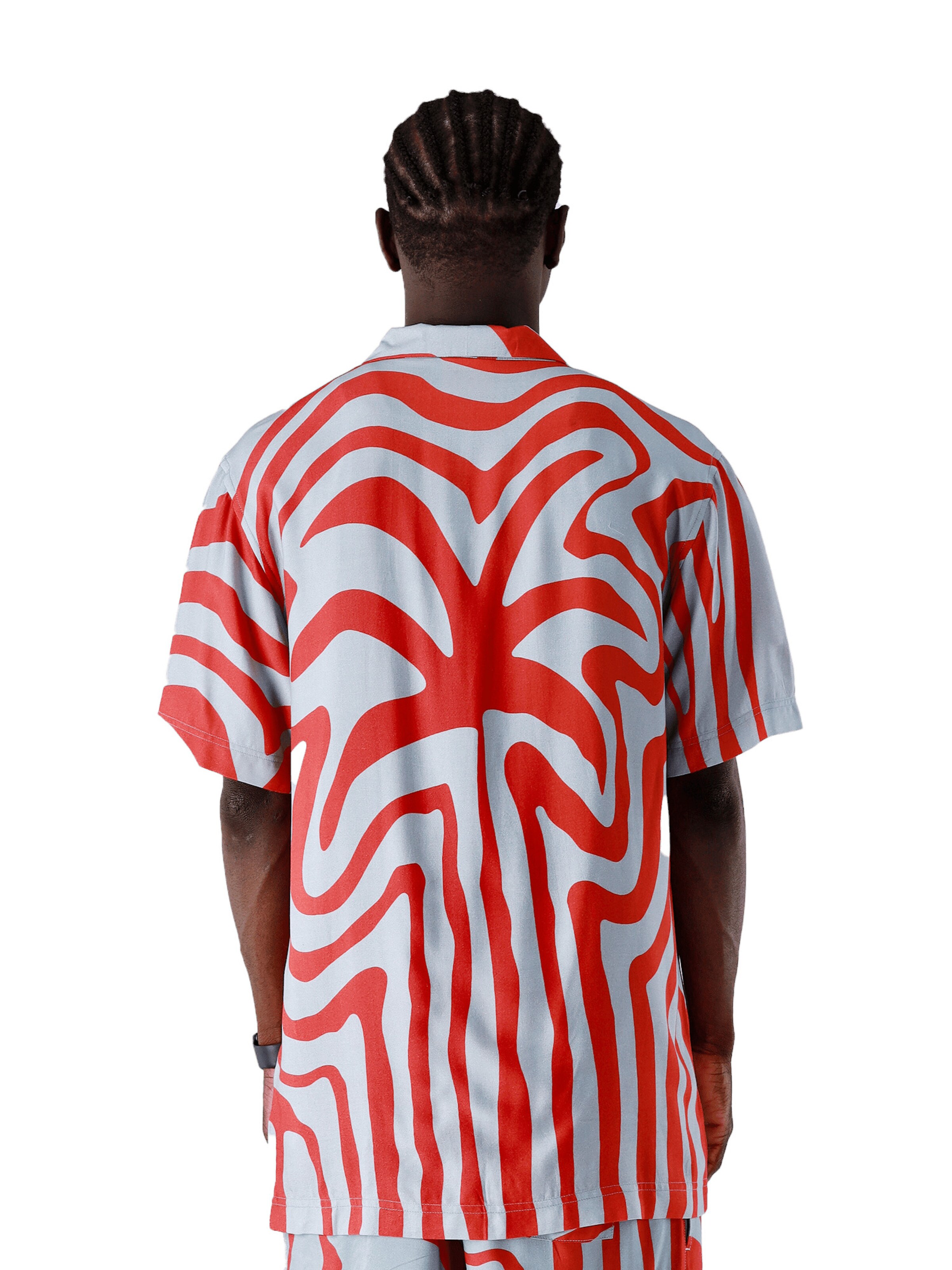 FC BAYERN MÜNCHEN Comfort Fit Hemd 'Summer' in Rot