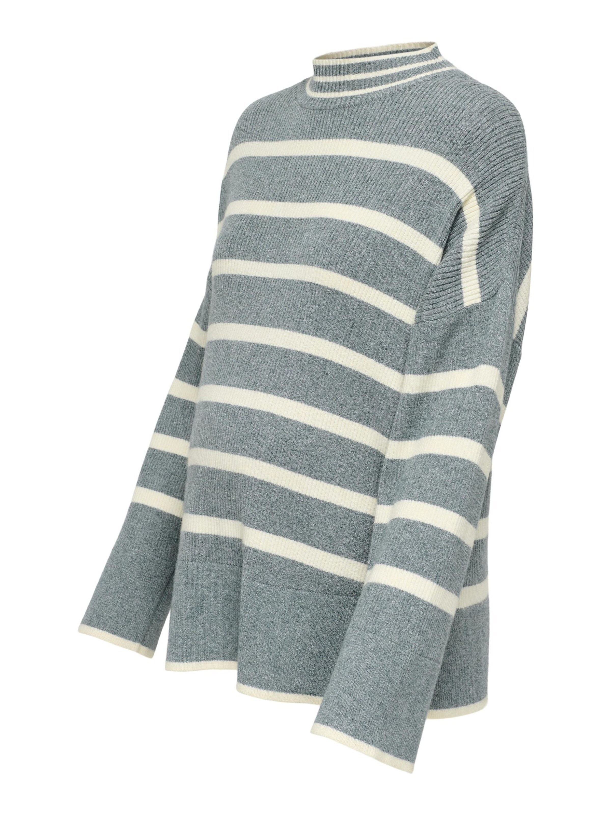 Only Maternity Pullover 'IBI' in Blau