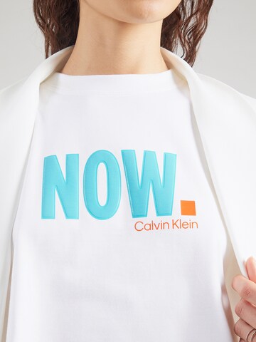 Tricou de la Calvin Klein Jeans pe alb