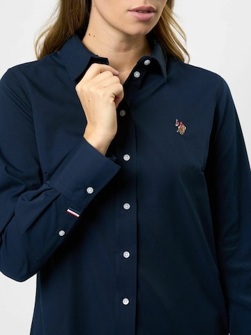 T-shirt ' USPA ' U.S. POLO ASSN. en bleu