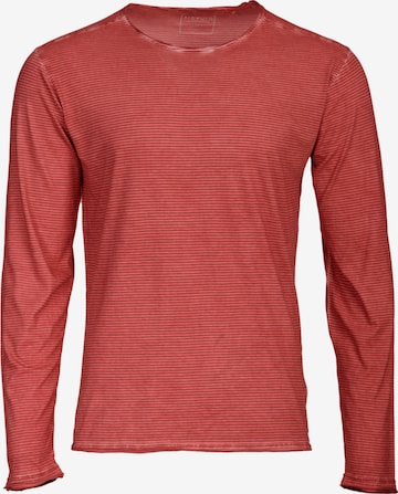 TREVOR'S Shirt in Rood: voorkant