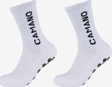 camano Athletic Socks in White