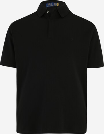 Tricou de la Polo Ralph Lauren Big & Tall pe negru: față