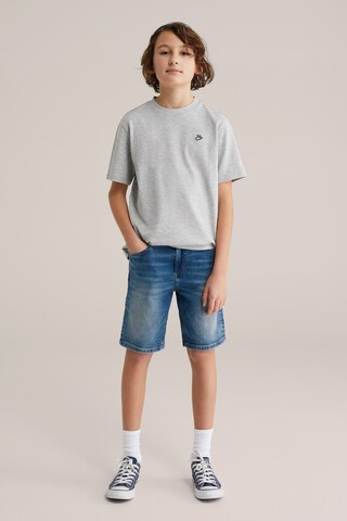 pelēks WE Fashion T-Krekls