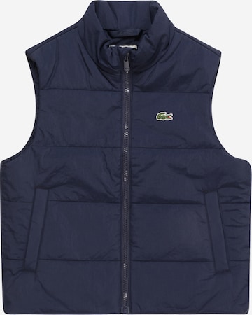 Gilet LACOSTE en bleu : devant