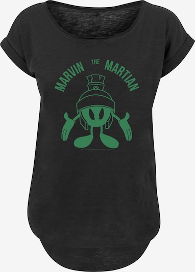 F4NT4STIC T-Shirt 'Looney Tunes Marvin The Martian' in grün / schwarz, Produktansicht