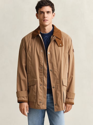 GANT Välikausitakki värissä vihreä: etupuoli