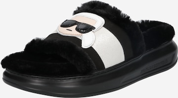 Karl Lagerfeld - Sapato aberto 'KAPRI KASA' em preto: frente