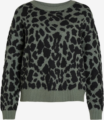 VILA Sweater 'Ril' in Green: front